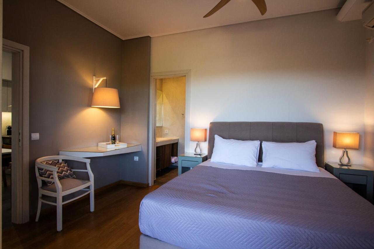 Lida Garden Loft Villa Anáviszosz Kültér fotó